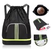 Fadcaer Drawstring Backpack Sports Gym Bag,Printed Gym Drawstring Bag with