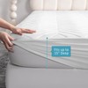 Quilted Waterproof Mattress Protector - Full Size 15" Deep Pocket