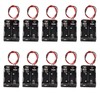 hrsyyl 10pcs 23A Battery Holder 2× 12V A23 Battery Case
