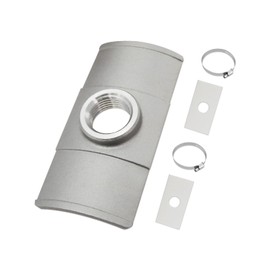 JUWEVAZU 60012 Bung Kit, Upgraded Ceramic Thermal Insulation Gasket & 304 Stainless Steel Exhaust Pipe Clamp with Thread Size of M18 x 1.5