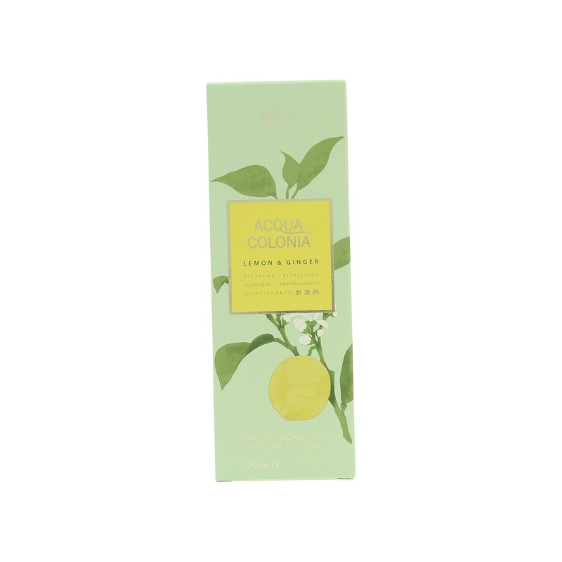 4711 Acqua Colonia Lemon and Ginger Unisex Shower Gel 200