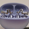 Rhinestone Clip on Ear Pads, Elegant Zirconia Decorative Headphone Accessories,