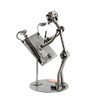 Steelman24 I Nuts and bolts sculpture Architect I Handmade ornaments
