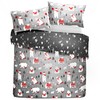Bedlam Christmas - Polar Bears - Easy Care Duvet Cover