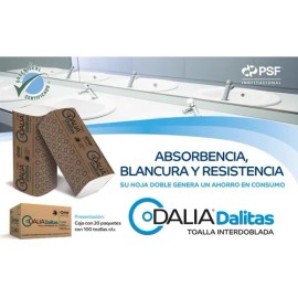 PSF INTERDOBLADA - Pack - 20 - 20 - Doble hoja - 100 m