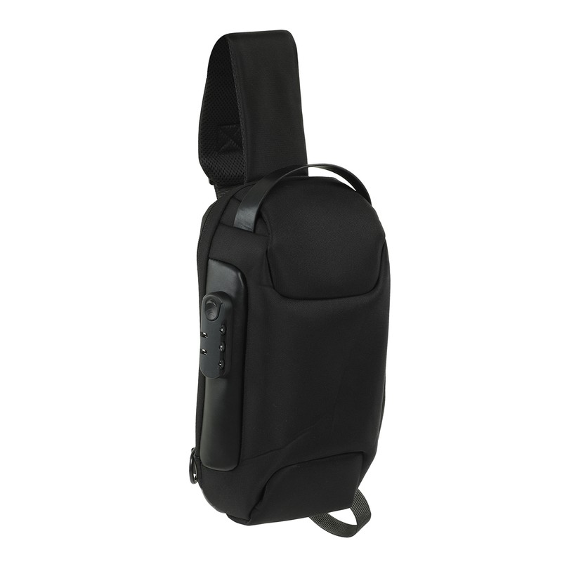 Sling Backpack USB Prevents Theft Waterproof Chest Shoulder Bags for