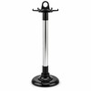 Stainless Steel Rotating Utensil Rack with 6 Hooks – 360°