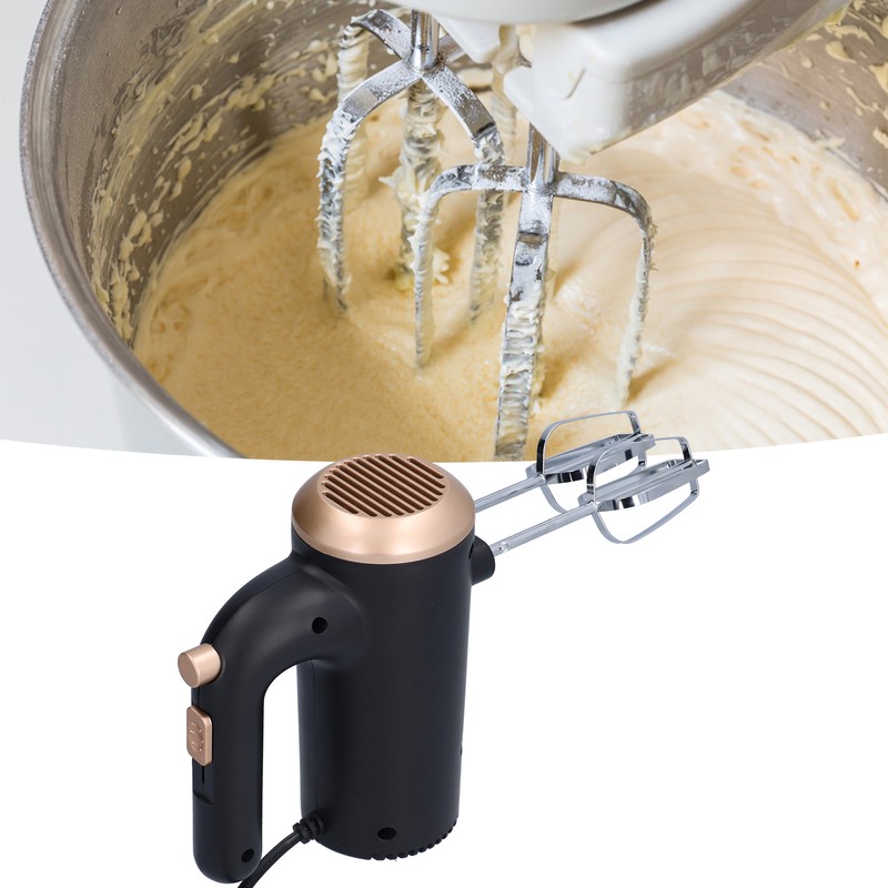 300W Multifunctional Egg Beater 5 Gear Electric Egg Whisk Double