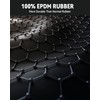 Rubber Bungee Cords Heavy Duty Outdoor with 1.8X Max Stretch
