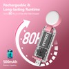 VAVOFO USB Rechargeable Blue Light Blocking Amber Clip On Bookmark