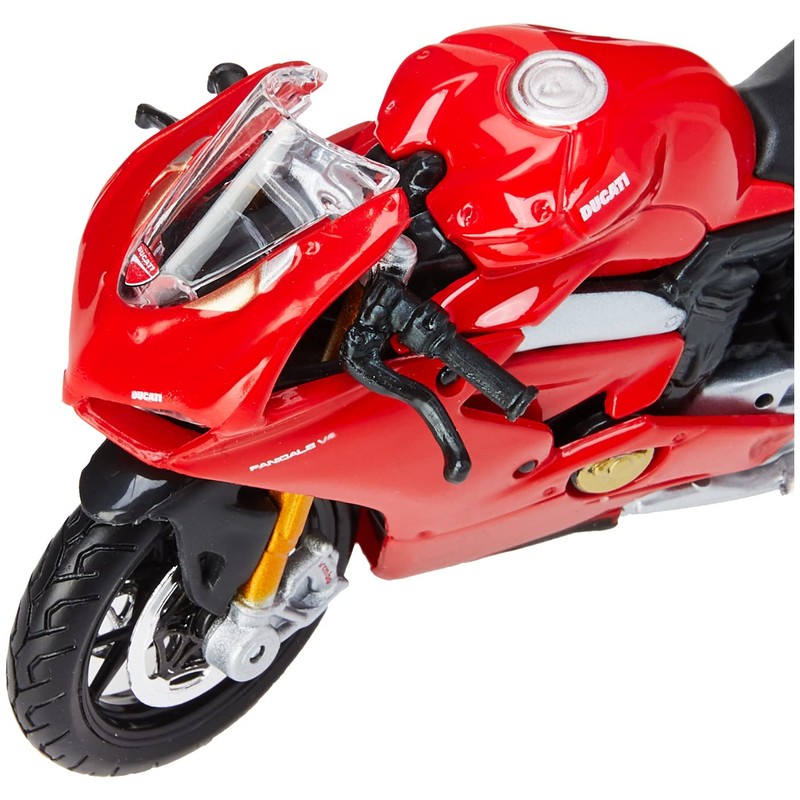 Bburago B18-51080 1:18 Ducati Panigale V4,Black,17 x 7 x 10.8