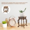 LCJAOF Wooden Plant Stand Plant Holder Flower Pot Display Stand