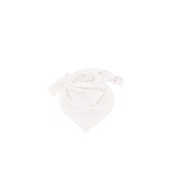 nanito Scarf Baby Scarf, Children's Scarf, Muslin Scarf, Choice of Colours, Baby Boy, Girl, Burp Cloth, 100% Organic Cotton, 45 x 45 cm, old white