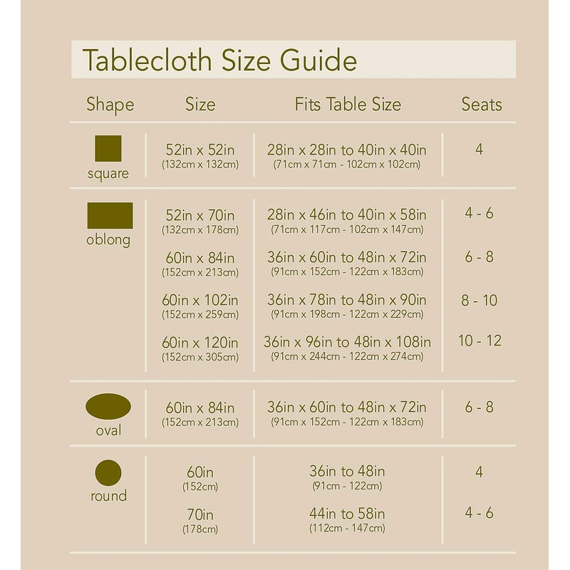 Newbridge 52 x 70 Inch Rectangle Fabric Tablecloth, Blue Amani