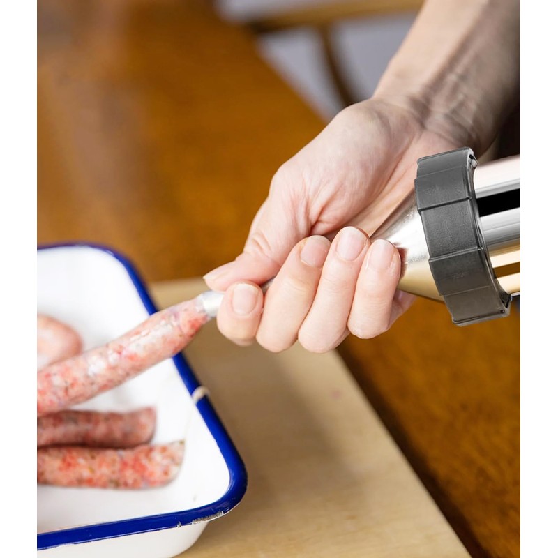 Jerky Gun for Ground Meat, Jerky Making Kit, Beef Jerky