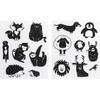HEYDA Foam Rubber Stamp "Animals" 10-55 mm