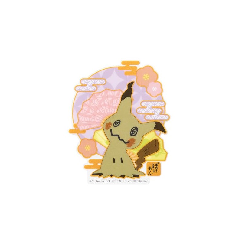 Suncrest MS-PM23 Mobile Sticker Japanese Pattern Mimikyu