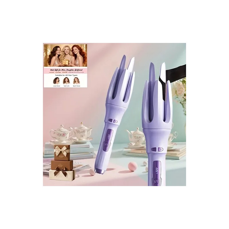 Jarphy Rizador De Cabello Ferros Automatic 32mm Morado