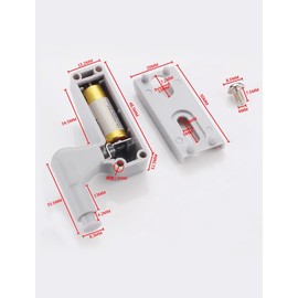 10Pcs Hinge LED Sensor Light, Universal LED Hinge Light for Home Kitchen Living Room Bedroom Cabinet Cupboard Closet Wardrobe (Cool White)