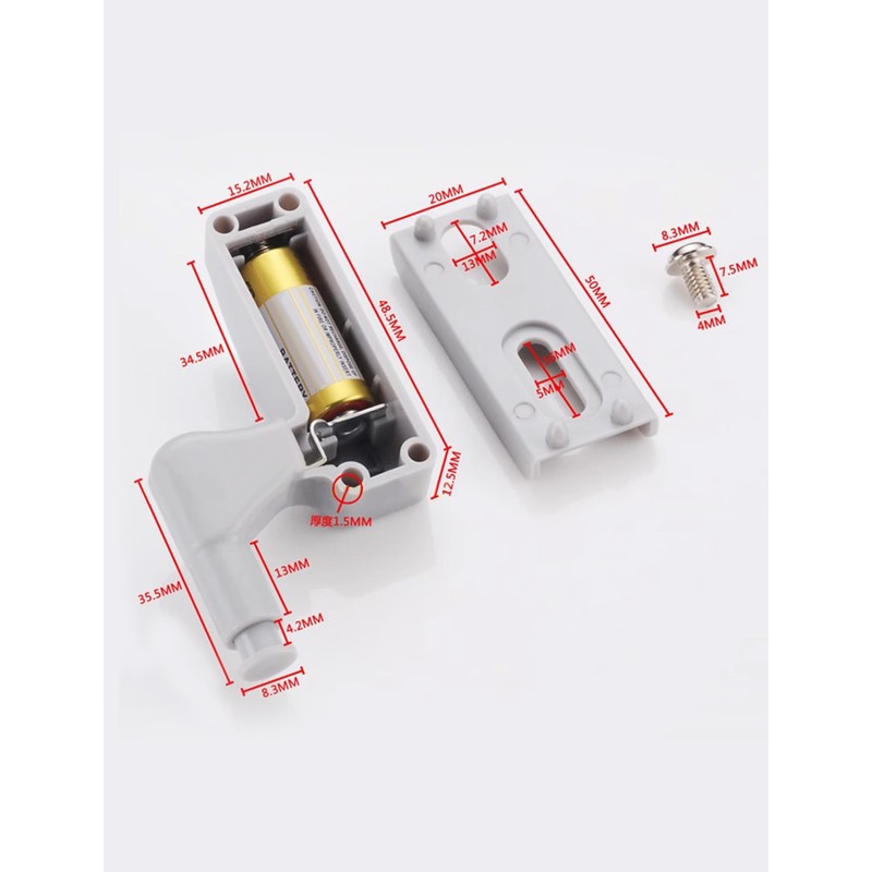 10Pcs Hinge LED Sensor Light, Universal LED Hinge Light for