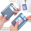 GEEAD Slim Minimalist Front Pocket RFID Blocking Card Holder Wallets
