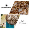 Sosoport 2 Pcs Lightweight Bird Feeding Nest Hanging Bird Feeding