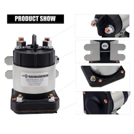 CartClan G22 G29 Drive Electric Golf Cart 48 Volt Solenoid Relay Assy, Suitable for 2007 up Models OEM# JU6-H1950-00 JU6H19500000