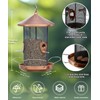 Acgarten Large Hanging Wild Bird Feeder – Outdoor 12.6inch Durable