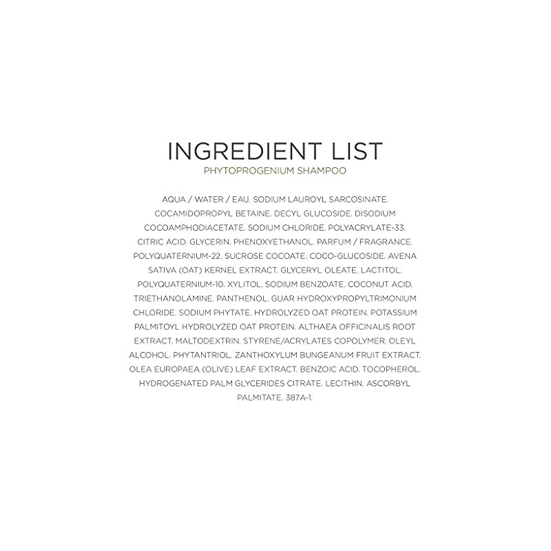 Phyto Phytoprogenium shampoo todo tipo de cabello