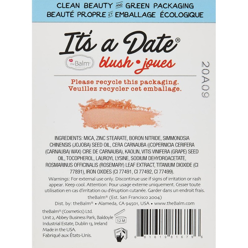 theBalm theBalm C&G It's a Date Blush, 1 oz.
