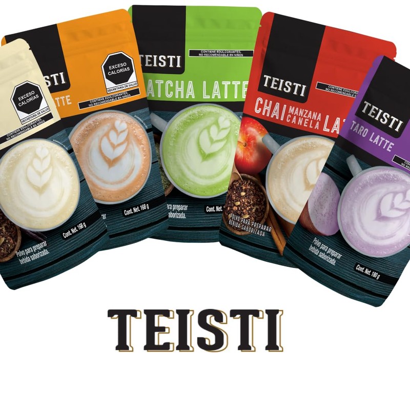 Teisti - Taro Coco Latte, Bebida en Polvo, 180g, Preparación