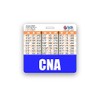 CNA Badge Buddy Horizontal w/Height & Weight Conversion Charts (Blue)