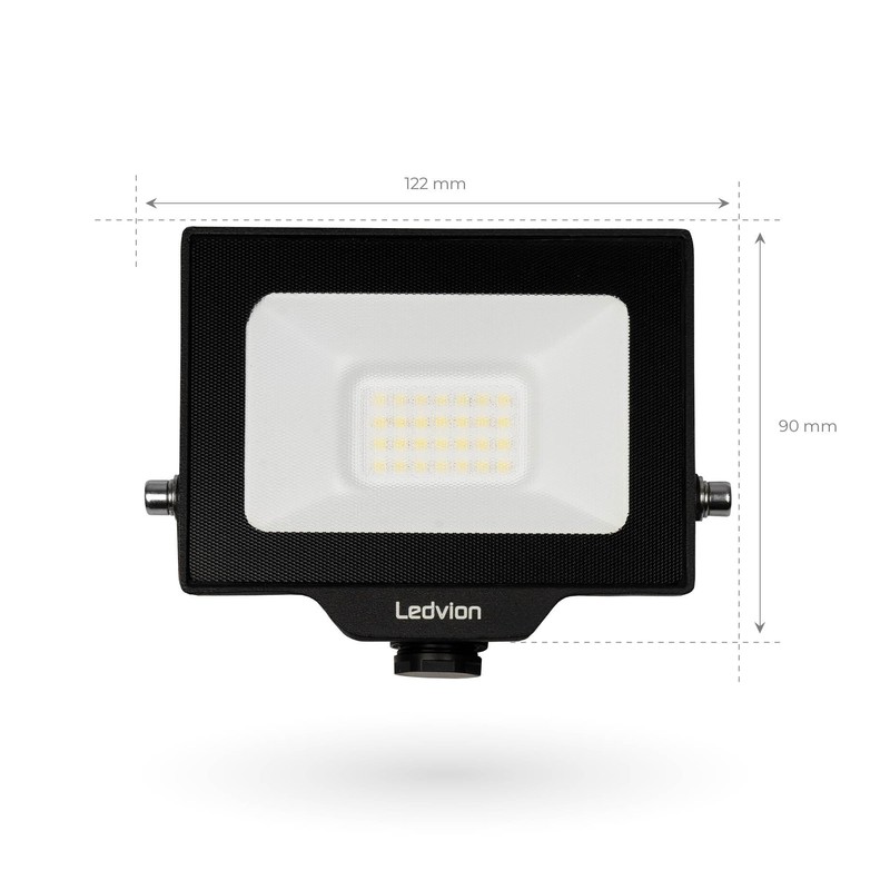 Ledvion Osram LED Spotlight, 20 Watt LED Floodlight, 6500 K