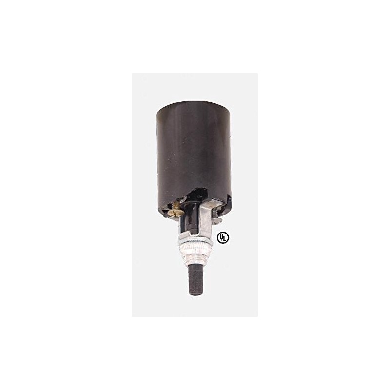 B&P Lamp® Bakelite Socket Fixture W/Bottom Turn Knob, Import Brand