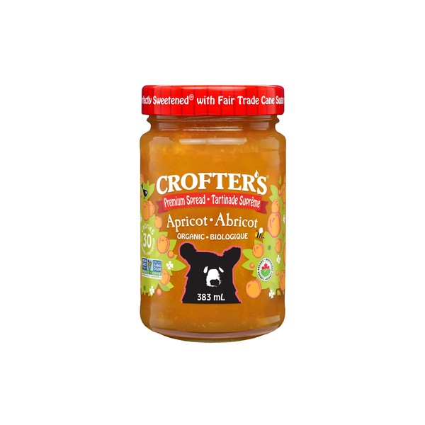 Crofter's Organic Crofters Organic Apricot Premium Spread 383 mL