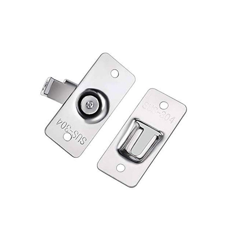 Repuhand Door Hasp Latch 90 Degree with 4 Screws for