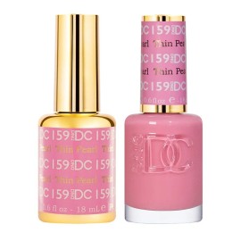 DND DC Match UV Gel + Nail Polish #159 Thin Pearl