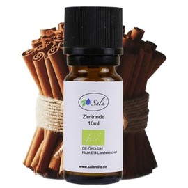 Sala Zimtrindenöl Zimtöl Aroma ätherisches Öl naturrein BIO - zum Verzehr - 10 ml