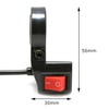 nakira Steering Wheel Switch ON OFF Motorcycle 0.9 inch (22