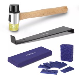WORKPRO Laminate Wood Flooring Installation Kit w/Reinforced Double-Faced Mallet