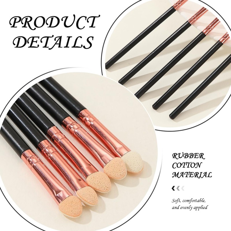 10 Pieces Makeup Brushes, Multifunctional Makeup Brushes, Portable Makeup Brushes,