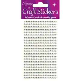 Eleganza Gems, Synthetic Material, Iridescent No.42, 16.5 x 7.6 x 0.2 cm