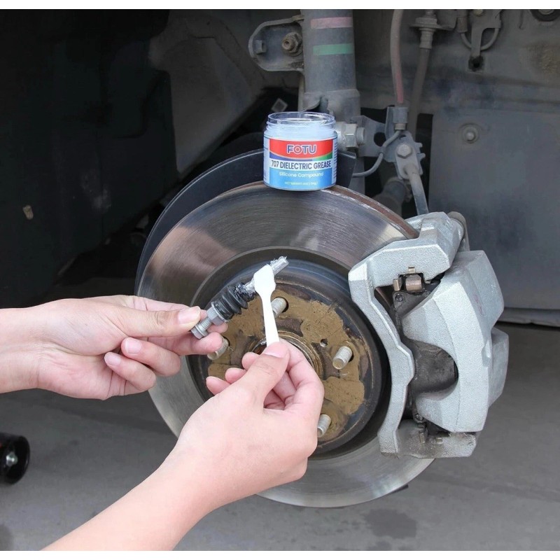 FOTU 707 Dielectric Grease, Super Lube Silicone Grease Uses to