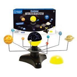 Educational Insights GeoSafari Motorized Solar System - Space Toys & STEM Learning for Kids, Model Planet Kit, Science Classroom or Bedroom Decor, Astronomy Sets and Gifts for Boys & Girls Ages 8+