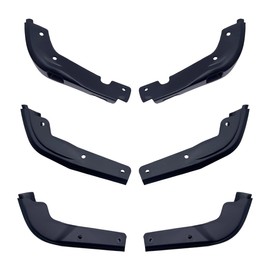 Mud Flap Delete Compatible with GMC Sierra 1500 Accessories, Front & Rear Mudflap Mud Guard Delete for GMC Sierra 1500 2019-2025