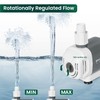 Boxtech Fountain Pump, Submersible Water & Land Pump Kit -