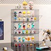 Acrylic Display Case for Collectibles ,2 Layer Adjustable Figure Display