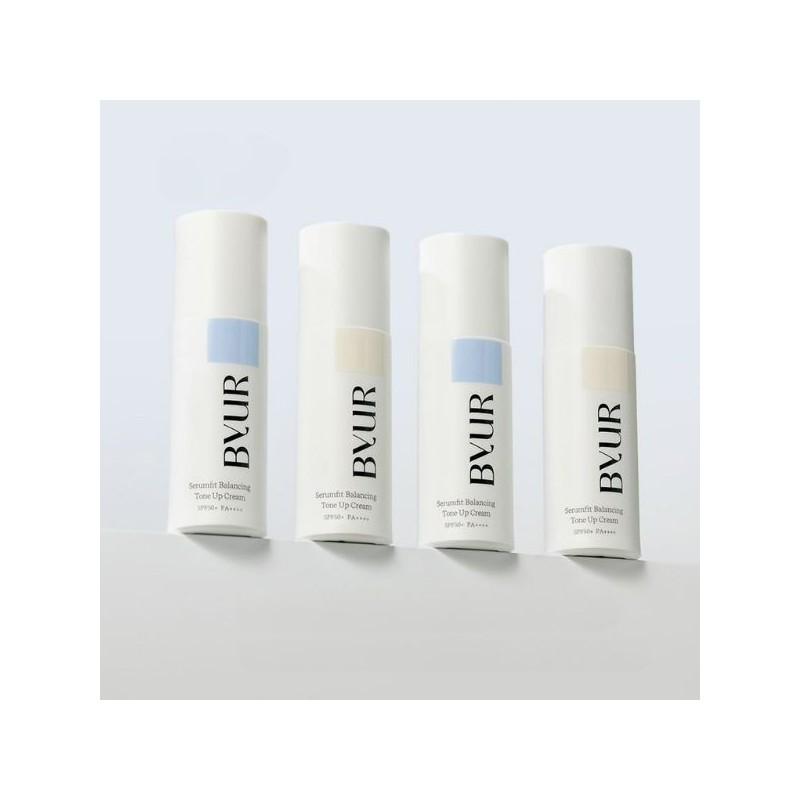 BYUR Serumfit Balancing Tone Up Cream 40g, Type:01 Clear