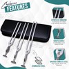 NS crafts Gardiner Brown Healing Medical Tuning Fork Set C