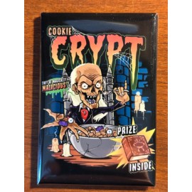 Cookie Crypt Cereal Box Fridge Magnet